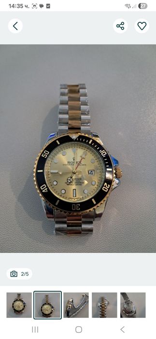 Rolex масивен и стилен