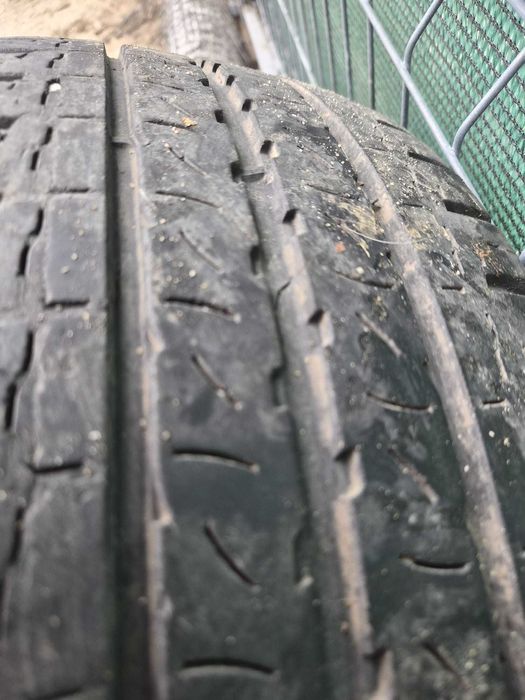 Jante 5 x108 cu anvelope 215 65 15C Citroen/Peugeot sau schimb cu jante aliaj logan pe 15 4x100