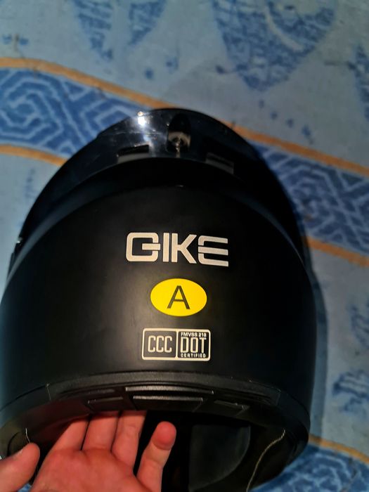 Moto шлем Black matte