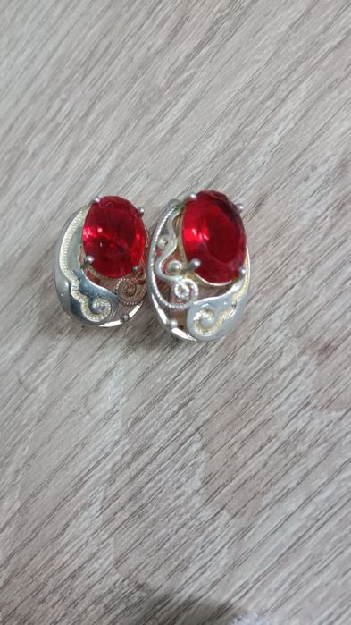 Серьги серебро 925 советские
