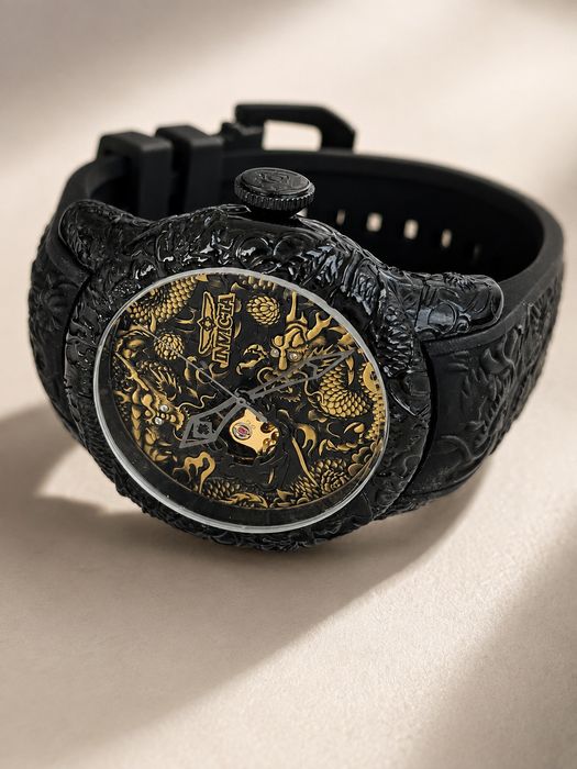 INVICTA Katana automatic Full Black 50 mm, Инвикта нов мъжки часовник