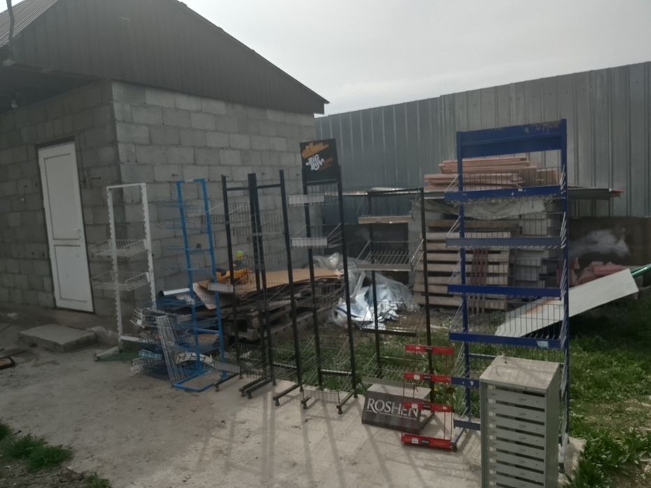 Стеллаж, оборудование для магазина