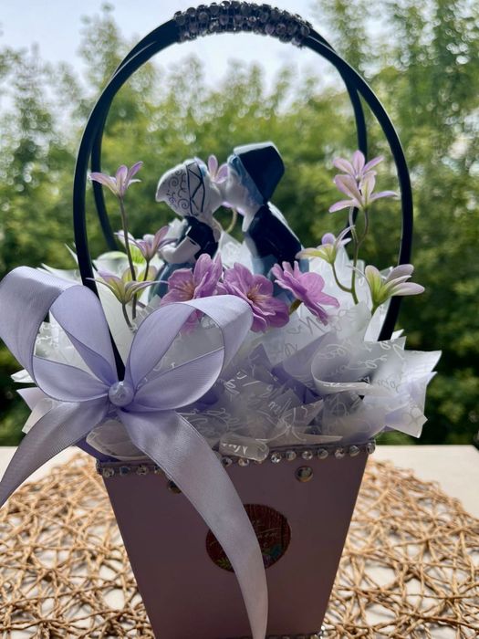 Букет из мыльных роз