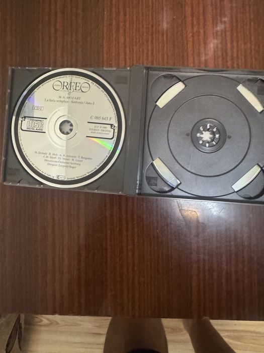 Моцарт La Finta Semplice (3 CD) Orfeo 1989