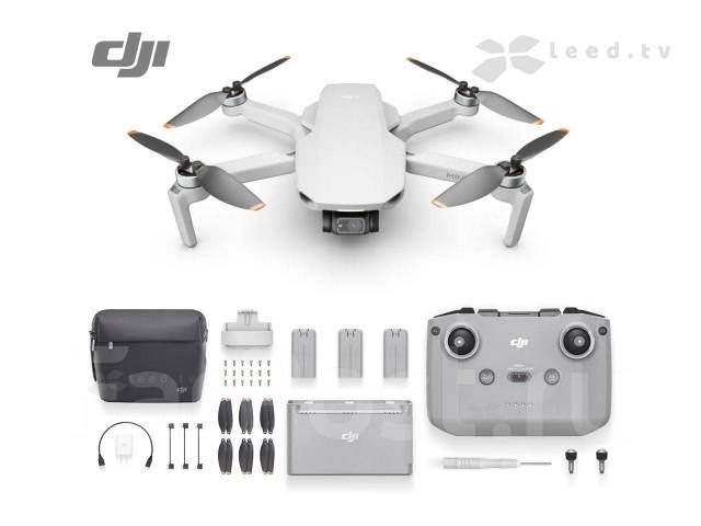 Дрон DJI Mini 2 SE Fly More Combo серый