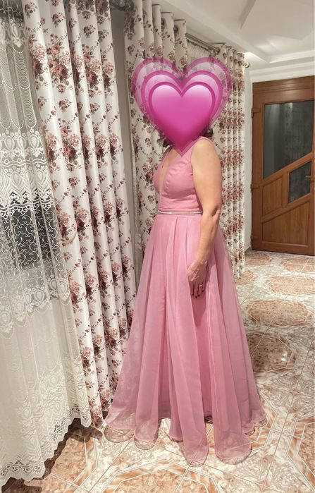 Rochie lungă realizată pe comandă mărime M/L