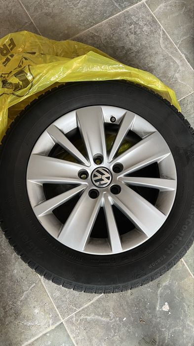 Roti 5x112 iarna volkswagen sharan, touran, tiguan 215 60 R16