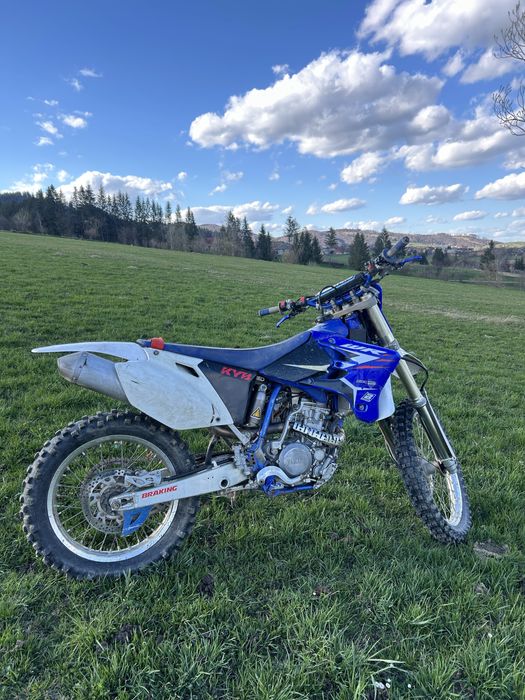 Yamaha wr 250 f 4T pornire buton