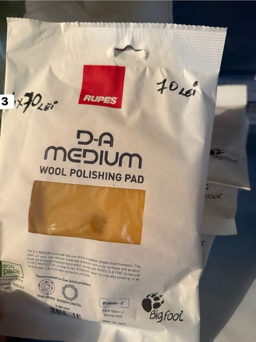 Aparate Polish Rupes + Paduri Rupes Noi