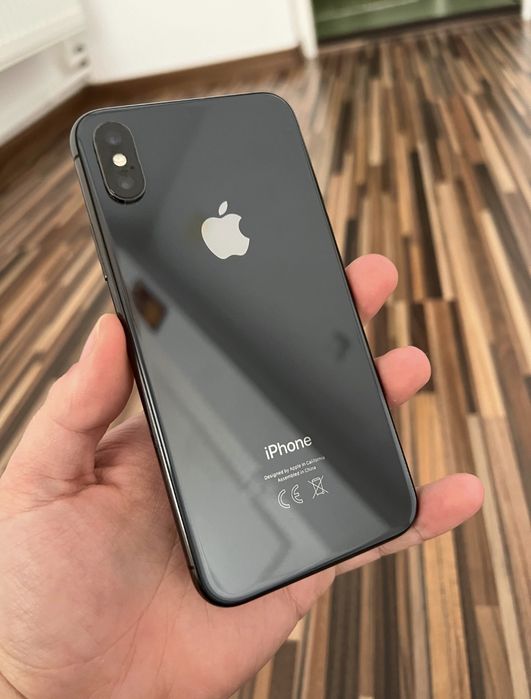 Telefon IPhone X  Impecabil ca Nou 64GB Space Grey Baterie Service 4G Trimit