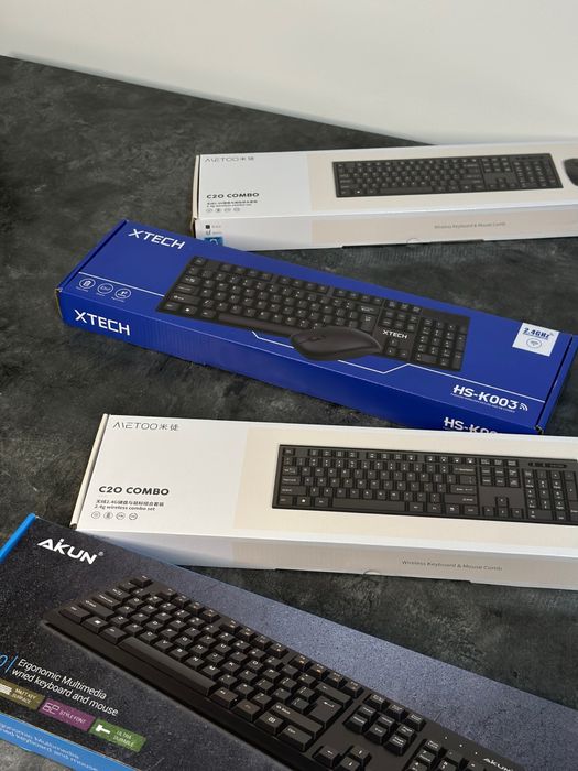 Беспроводной Клавиатура и мышь Simsiz klaviatura mishka OPTOM NARXDA