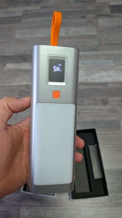 Power Bank A+ 40.000 mAh, 100W, PD, Fast Charge,Lanternă, Nou