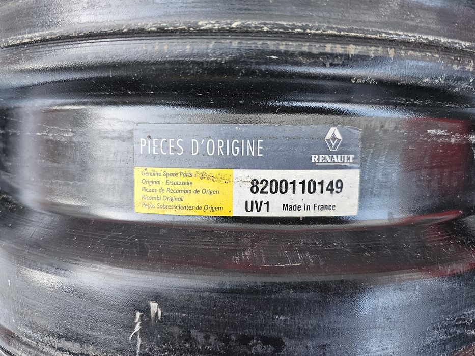 JanteTabla 15''4x100DaciaLogan/Sandero/Dokker,RenaultClio/Modus/Kangoo