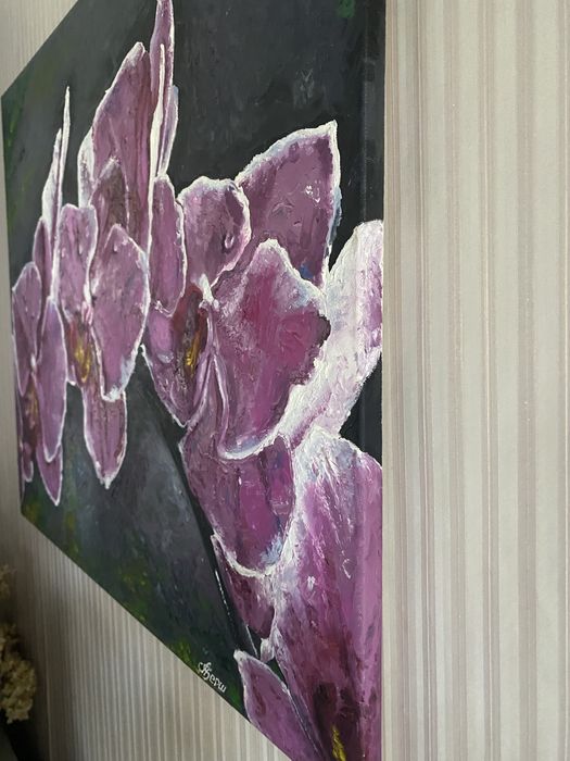 Картина Маслом Орхидея