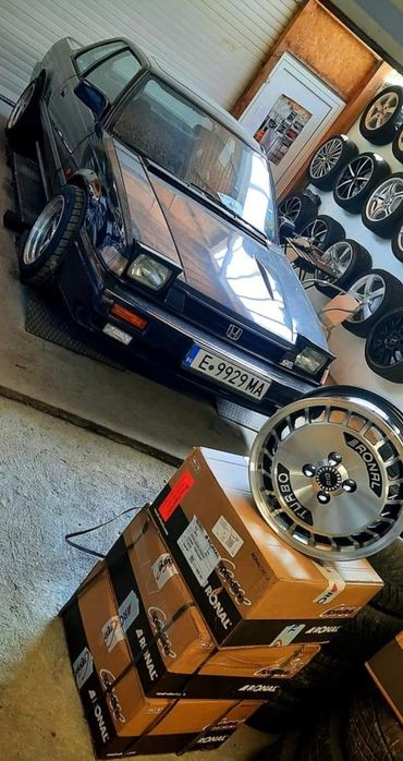 Джанти Ronal Turbo 15 цола , 4х100 , 7j , et28 205/50/15 Bmw Vw Honda