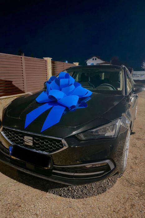 Луксозна, обемна панделка, голяма, за кола,автомобил, подарък,украса