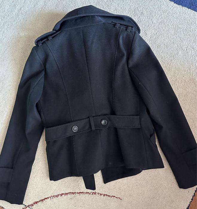 Черно есенно палто Calliope