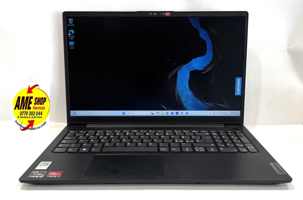 Laptop  Lenovo  V15 G3 ABA, 512GB SSD/16GB RAM,  impecabil!