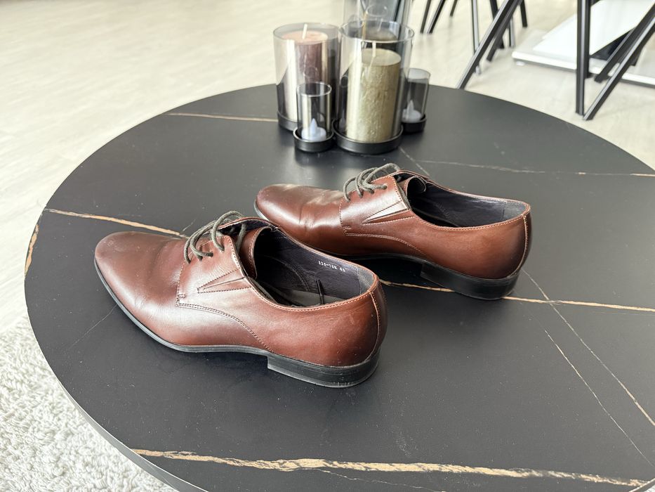 Pantofi eleganti barbati maro marime 41