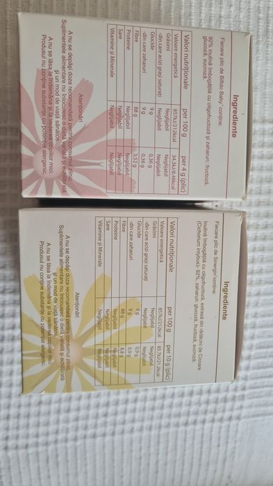 Fibre prebiotice Bifido Baby si Sinergin