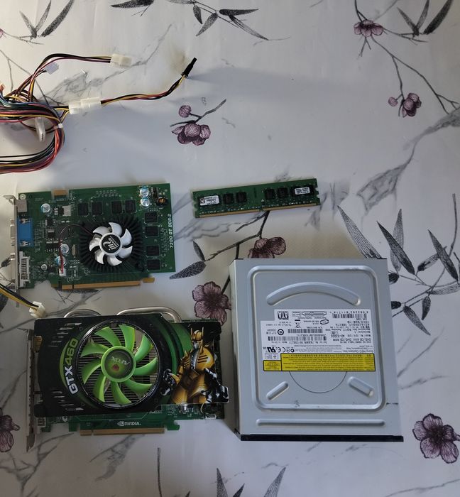 Комплектующие для пк отдам все за 2к