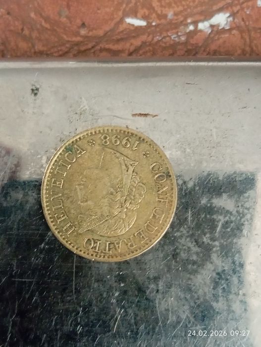 монеты старой1991 Европы