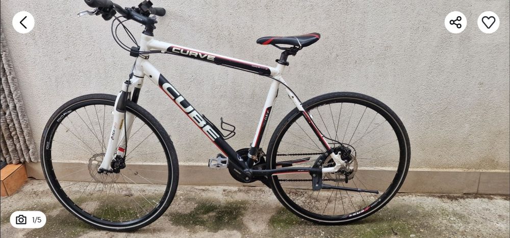 Cube, roți pe 28 inch.