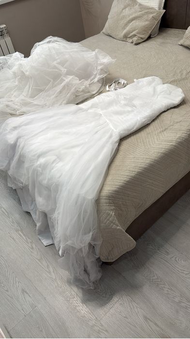 Свадебное платье - русалка