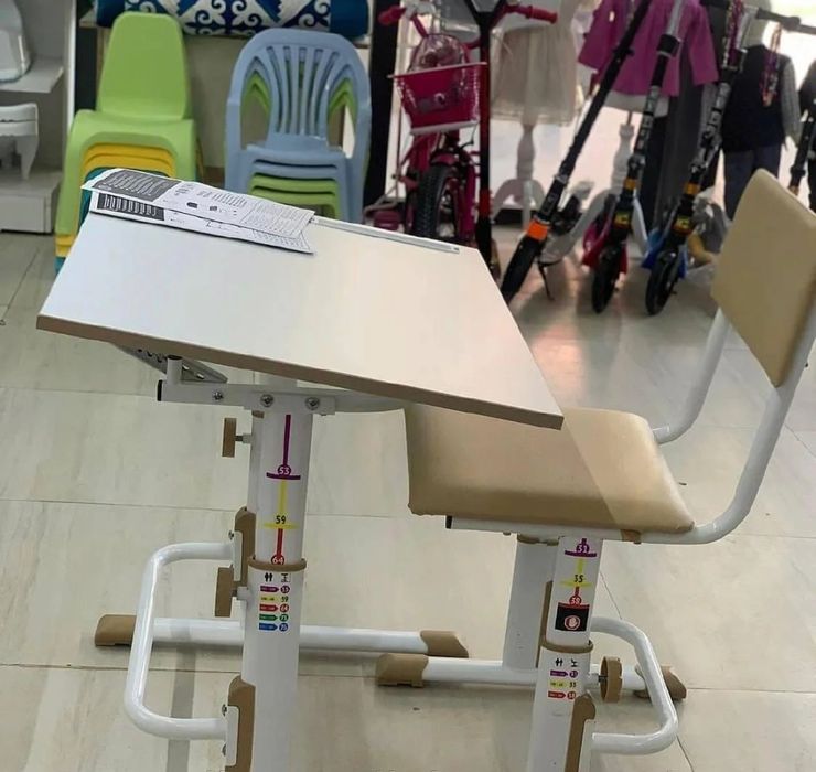 Растущая парта polini kids