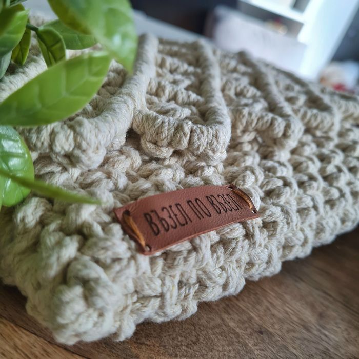 Макраме дамска чанта, Ръчна изработка, Бохо стил малка чанта