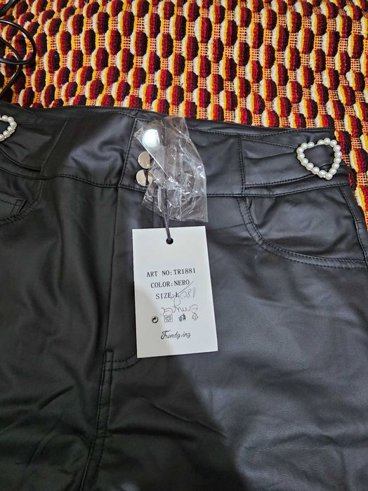 Colanti din imitatie de piele