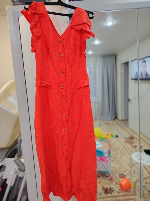 Летний платье яркий цвет модно