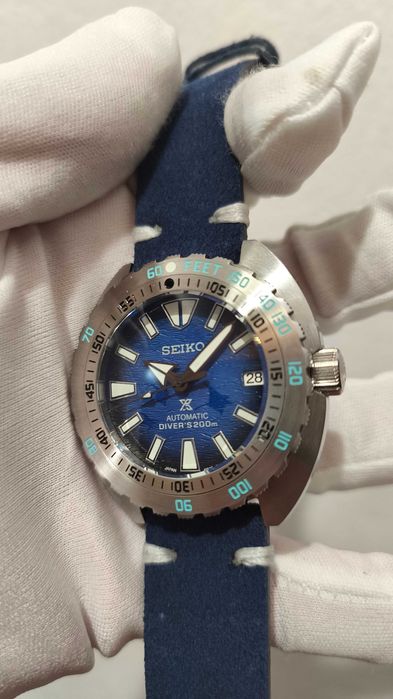 Ceas automatic Seiko modificat, in stil 300T