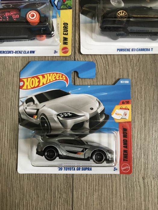 Hot wheels колички mercedes cla porsche 911 toyota supra hotwheels