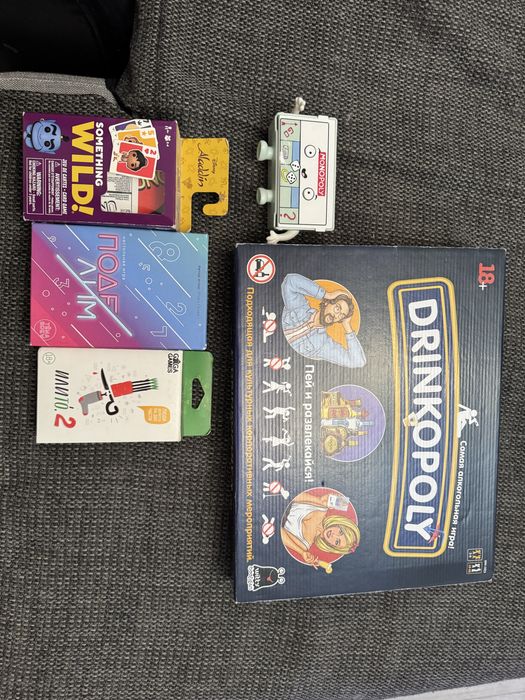 Настольные игры разные от 500