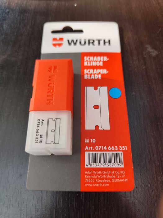 Scule profesionale Wurth - Burghie, bituri, chei clichet, cuțit, pânză și lame
