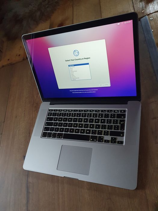 Laptop MacBook pro 2015