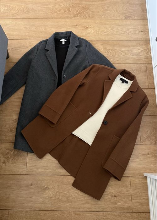 100% вълна Zara палто, H&M, Reserved сако, яке