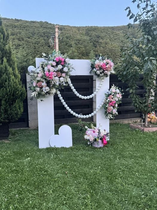 Decor baloane eveniment botez/nunta/zi de nastere