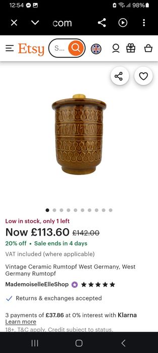 Oala ceramica colectie Rumtopf