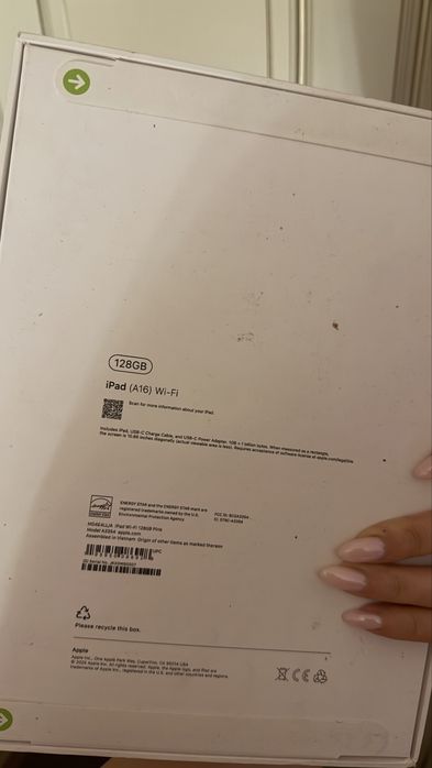 Розовый Ipad (A16) 128 гб