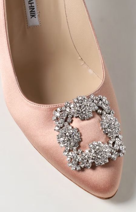 Manolo Blahnik Jimmy Choo обувки чехли