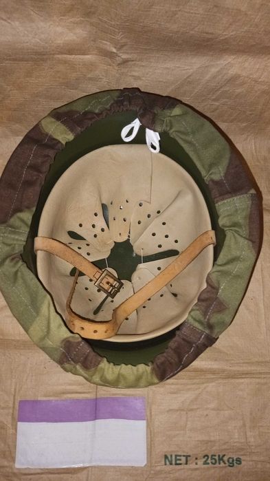+ Casca germana M35 ww2 cu husa camo italian +