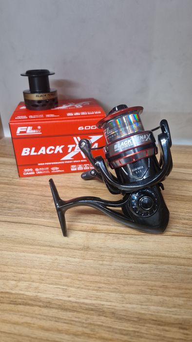 Feeder макара FL Black Tena 6000 с 9 лагера