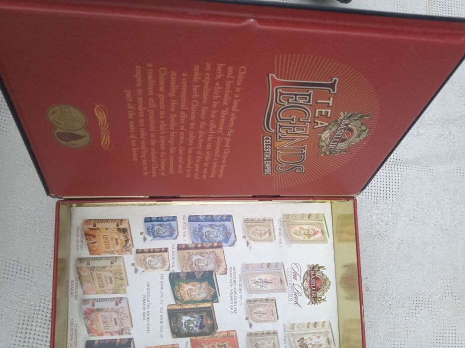Шкатулка legend tea.
