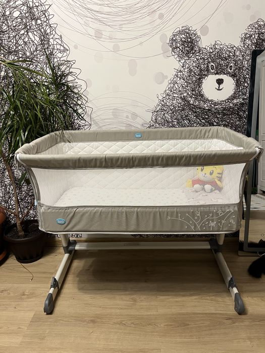 Детская приставная кроватка nuavita для новорожденных