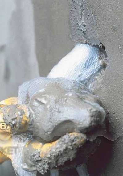 Ватерплаг - быстрая остановка напорных течей ( 3 минуты )