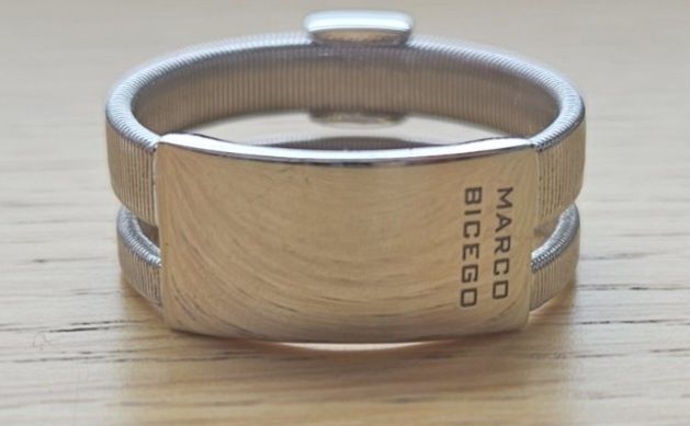 Пръстен Marco Bicego MASAI от 18-каратово бяло злато с диаманти