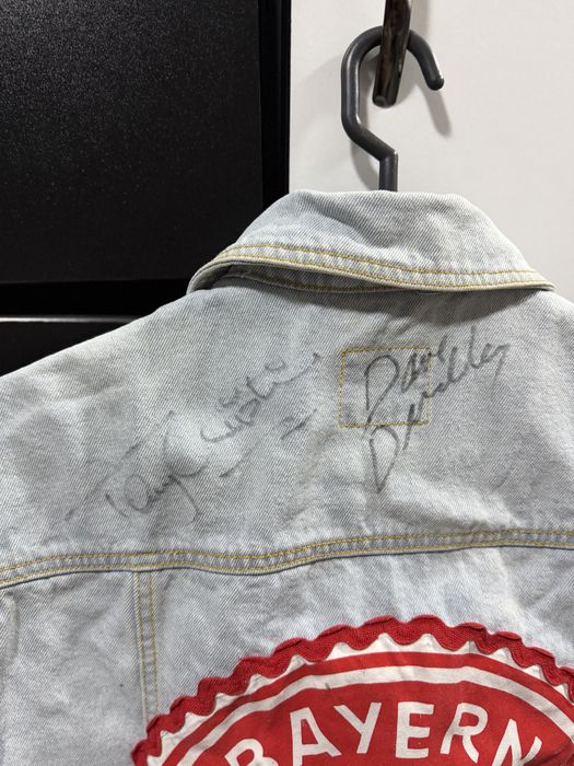 Signed Bayern Munich Patchwork Denim Vest