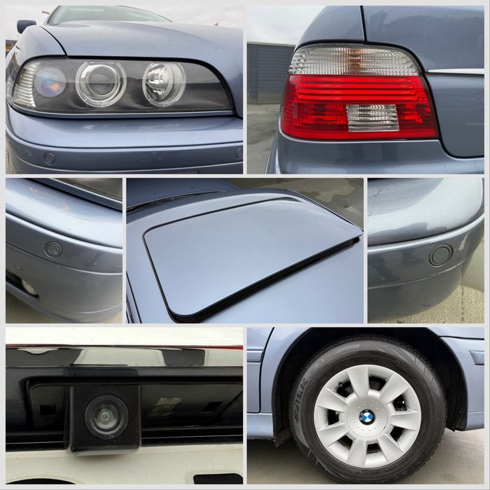 BMW Seria 5 E39 525 d 163 CP Automat Exclusiv Xenon Piele Trapa Jante